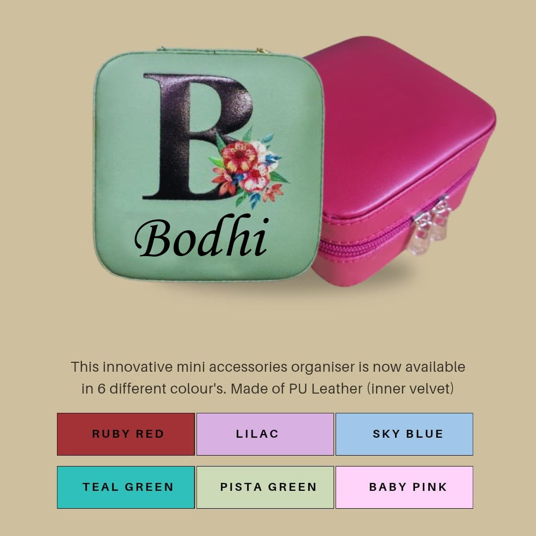 Personalised Name Engraved Mini Jewellery Boxes (No COD Allowed) - Prepaid Orders Only