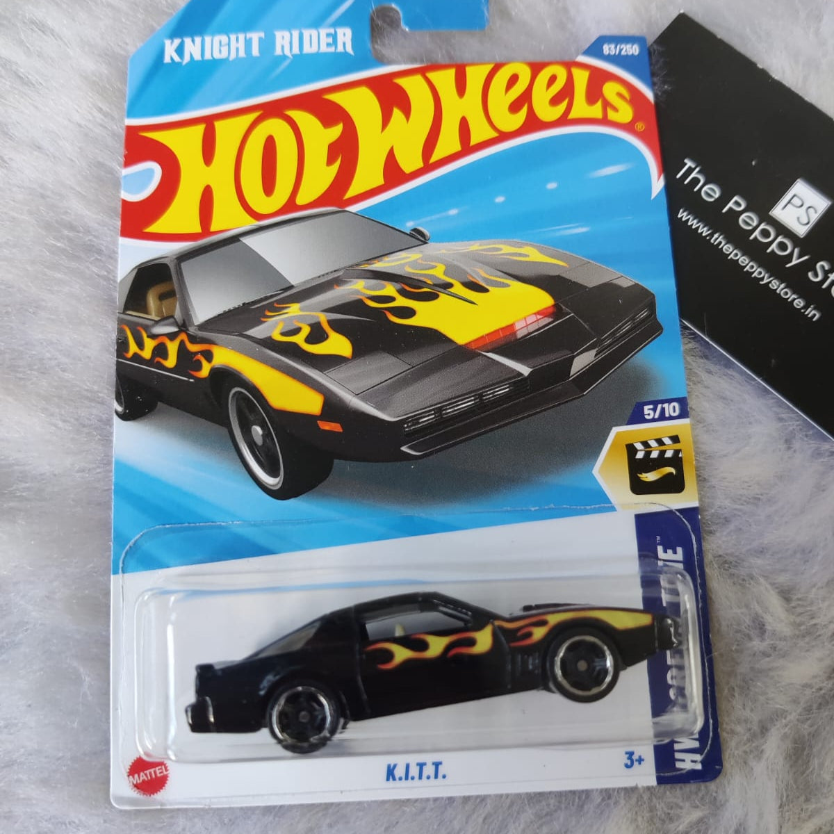 Hot Wheels Imported K.I.T.T. Vehicle Exclusive Collection 2025 C and D Case