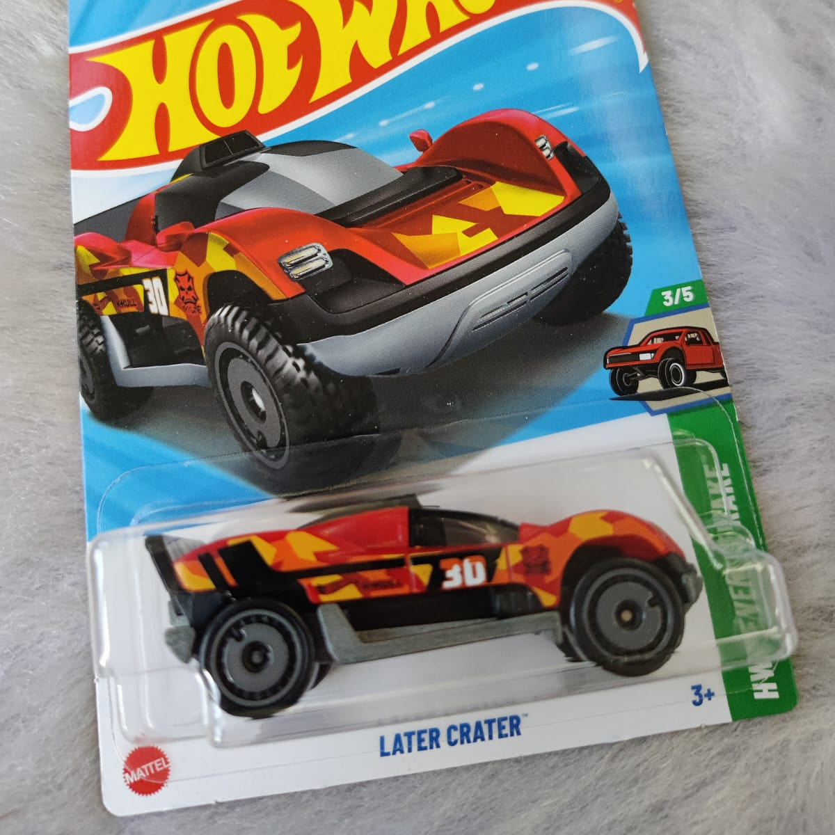 Hot Wheels Imported Later Crater Vehicle Exclusive Collection 2025 C and D Case