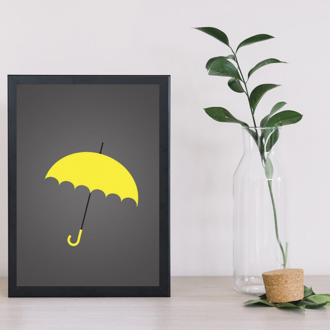 How I Met Your Mother - Yellow Umbrella A4 Frame