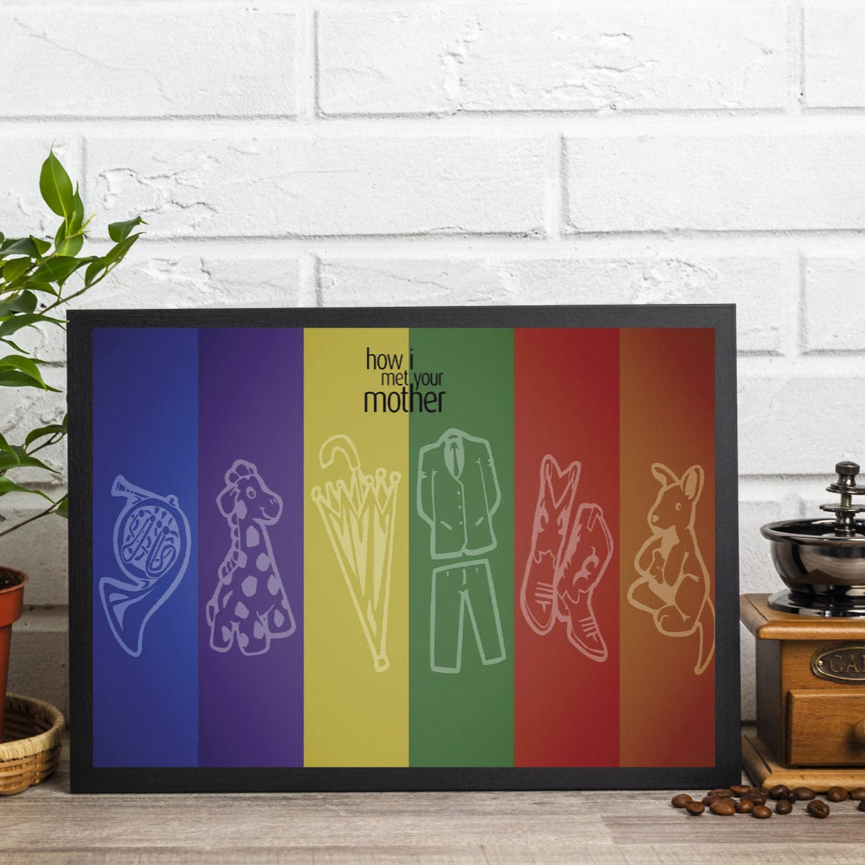 How I Met Your Mother A4 Frame