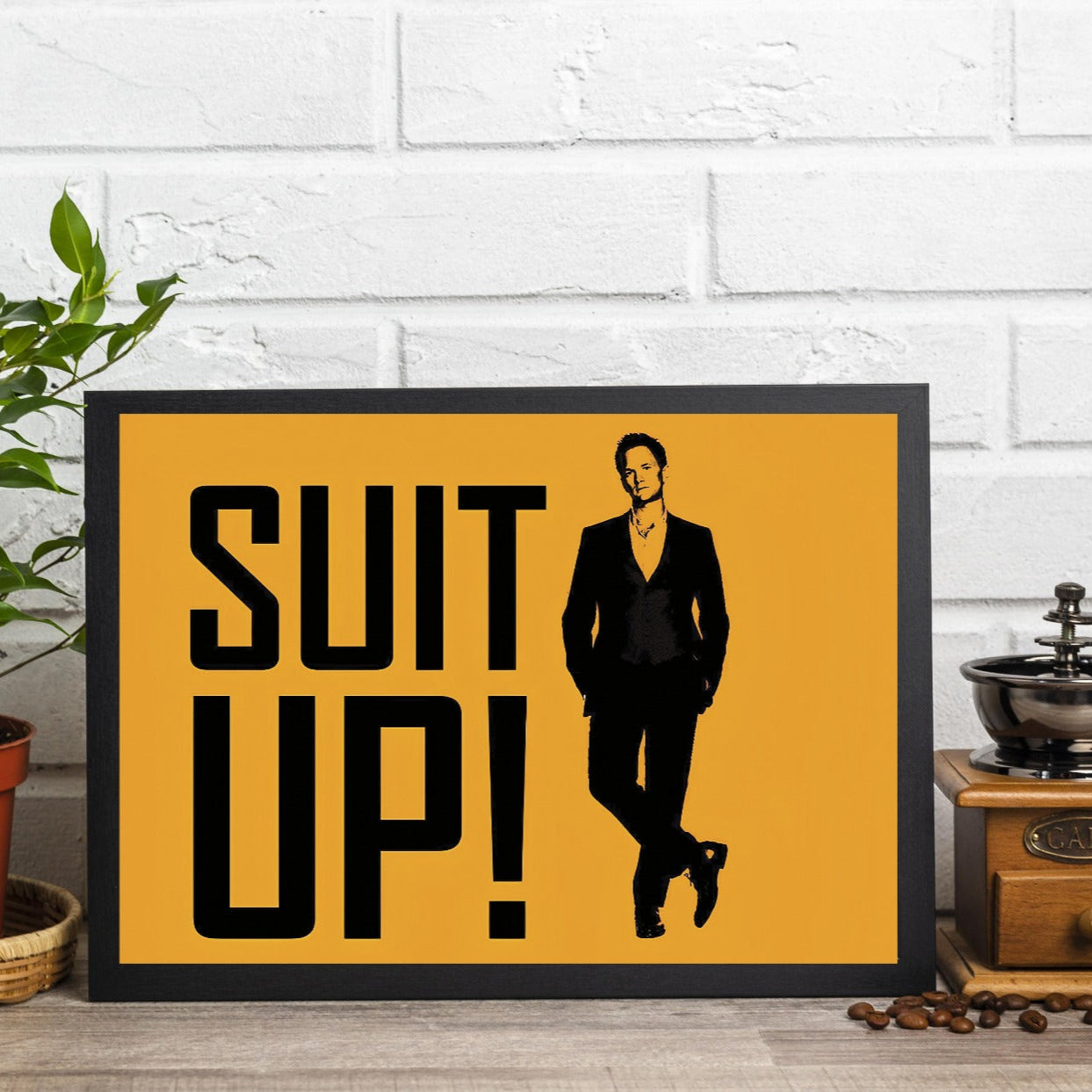 How I Met Your Mother - Suit Up A4 Frame
