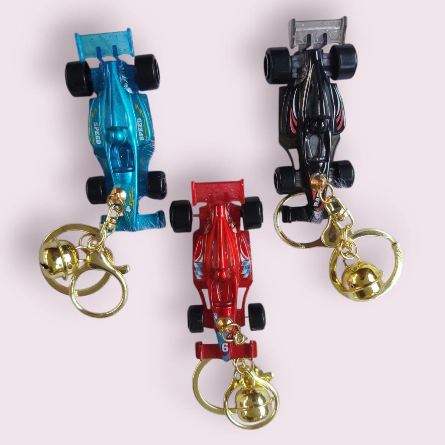 Car Metal Keychain With Bagcharm