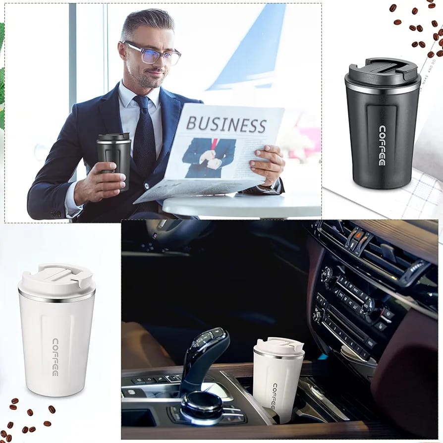 Portable Stainless Steel Insulated Tumbler with Leakproof Lid (Choose From Drop Down)