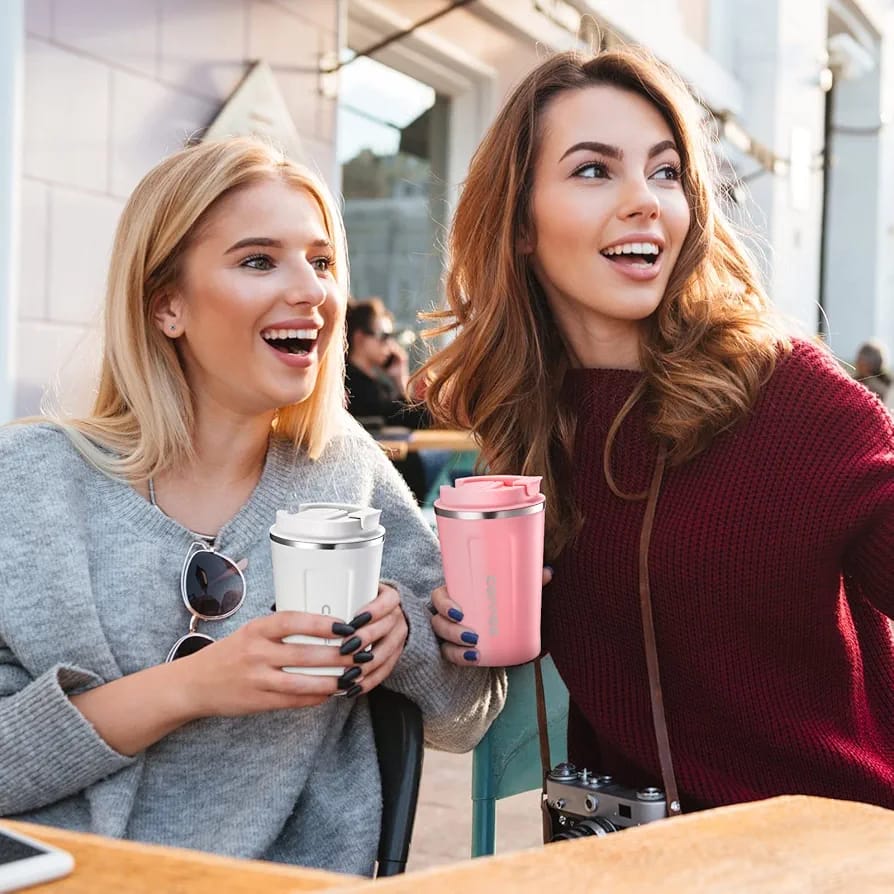 Portable Stainless Steel Insulated Tumbler with Leakproof Lid (Choose From Drop Down)