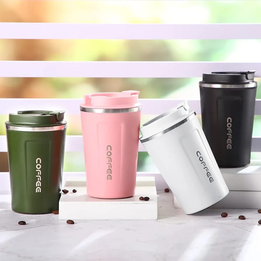 Portable Stainless Steel Insulated Tumbler with Leakproof Lid (Choose From Drop Down)
