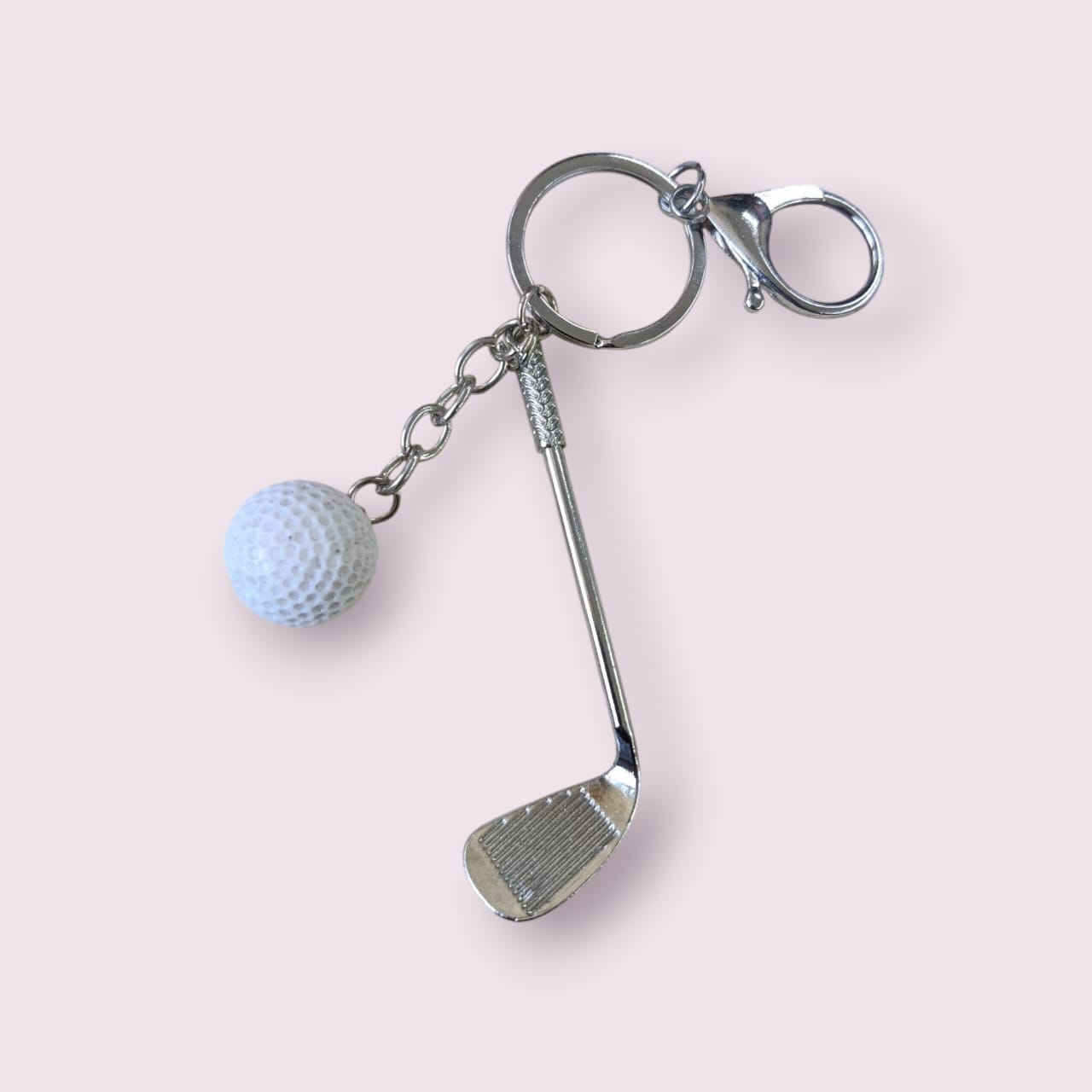 Golf Metal Keychain