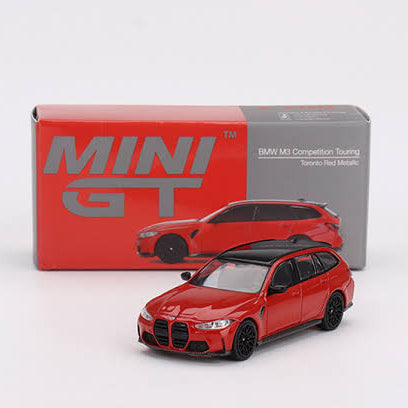 Mini GT Code 700 BMW M3 Competition Touring (G81) Toronto Red Metallic