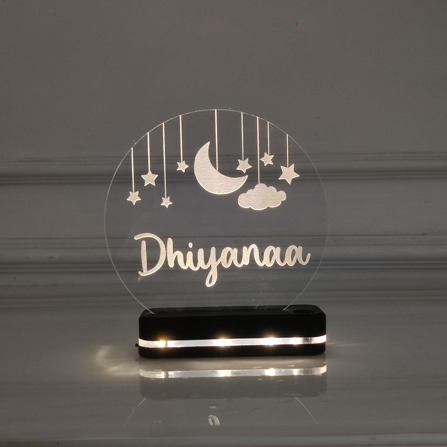 Personalised Name LED Night Lamp (No Cash On Delivery Allowed On This Product)