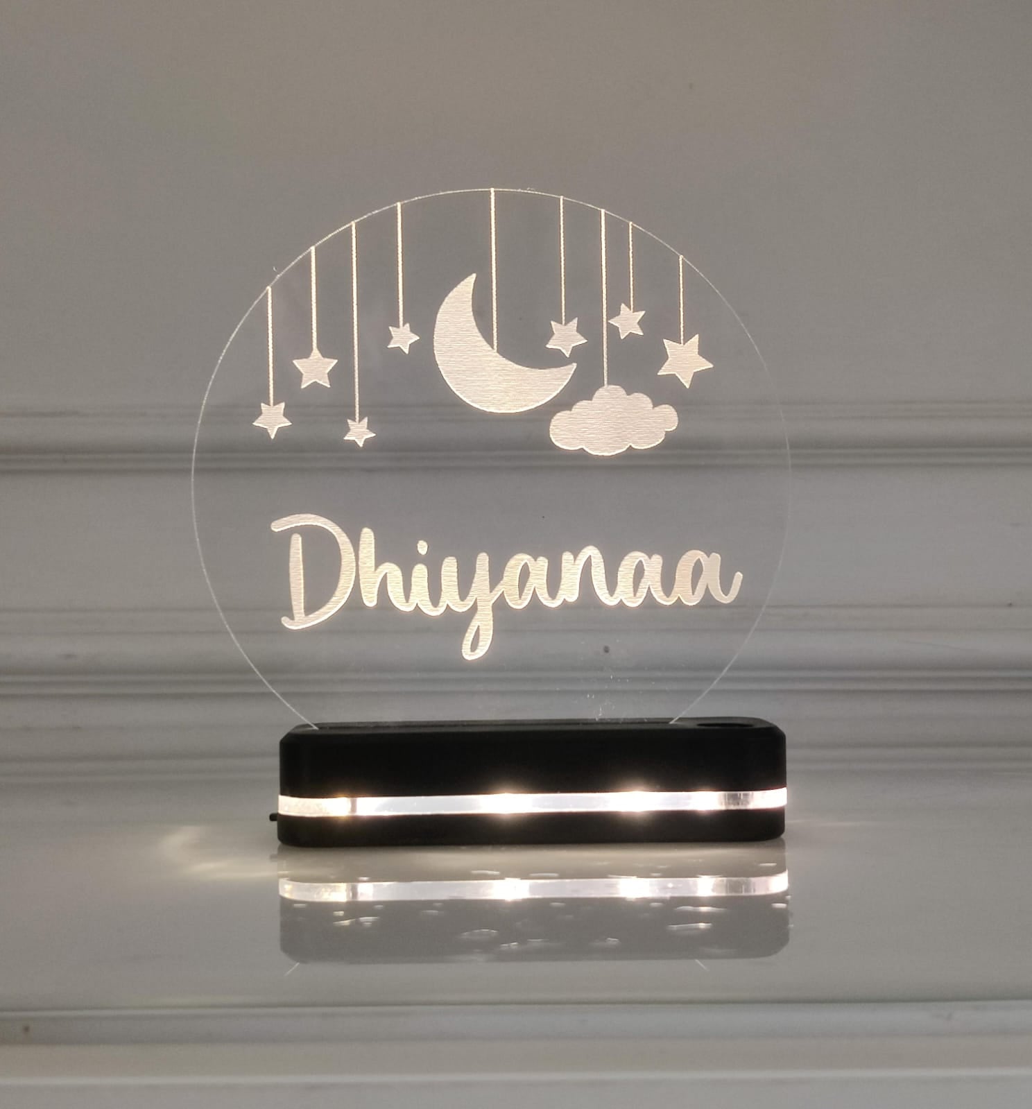 Personalised Name LED Night Lamp (No Cash On Delivery Allowed On This Product)