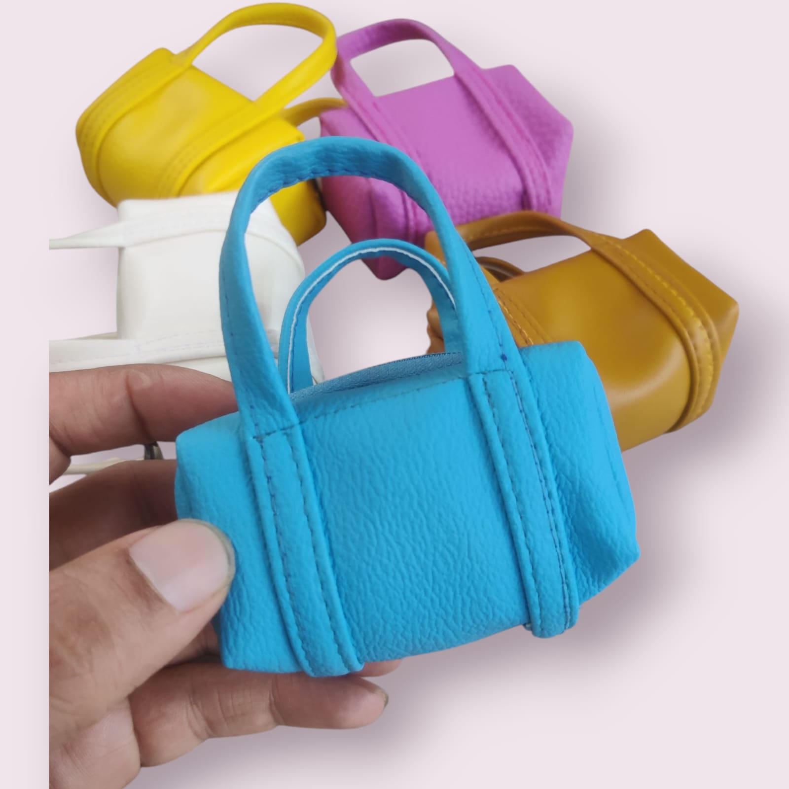 Cute Mini Duffel Coin Pouch Bag (Choose From Drop Down Menu)