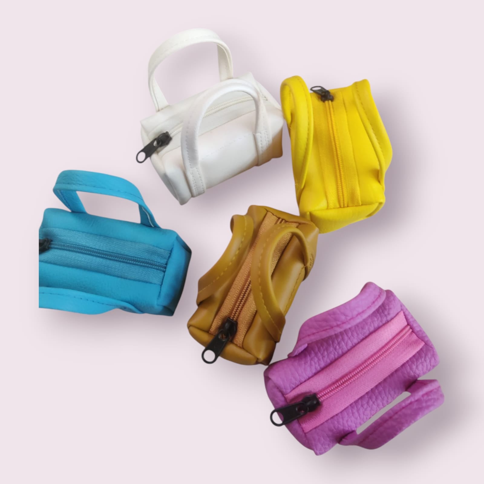 Cute Mini Duffel Coin Pouch Bag (Choose From Drop Down Menu)