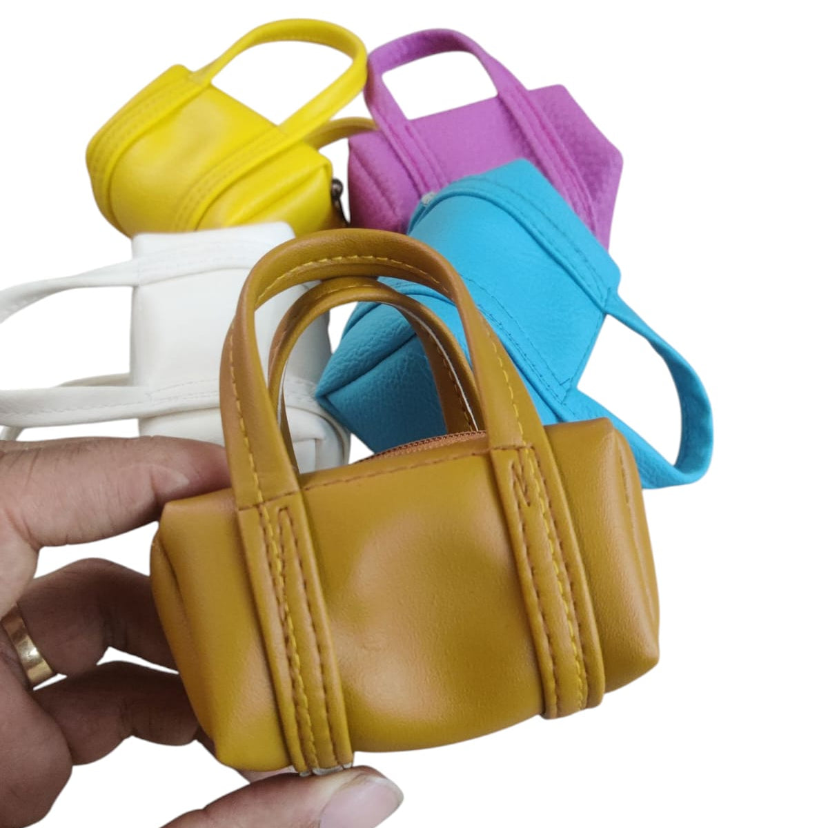 Cute Mini Duffel Coin Pouch Bag (Choose From Drop Down Menu)