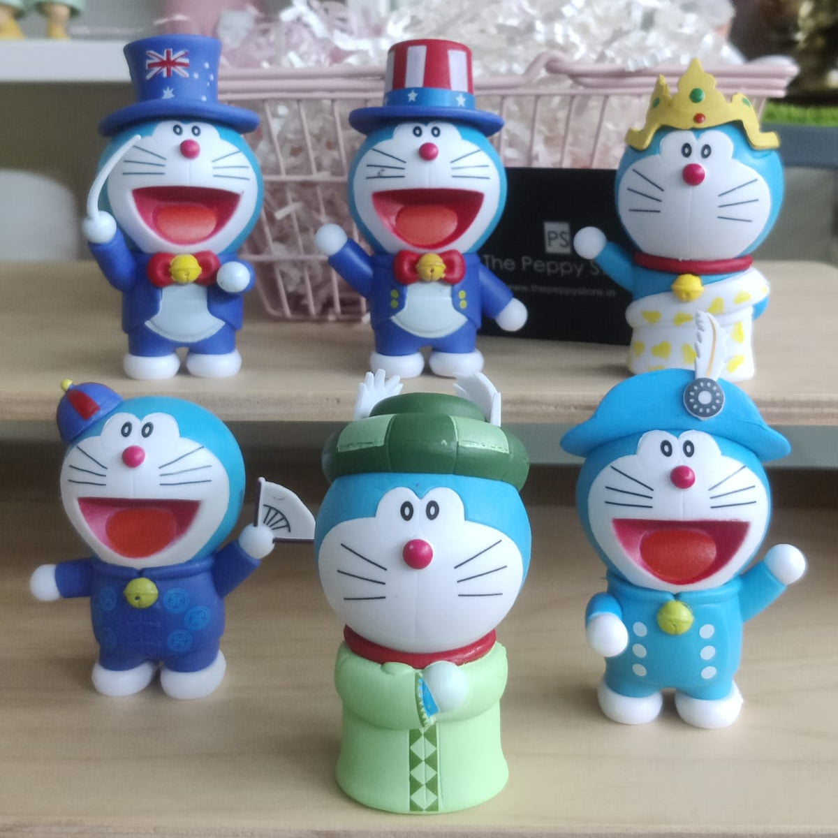 Doremon Figures Set of 6