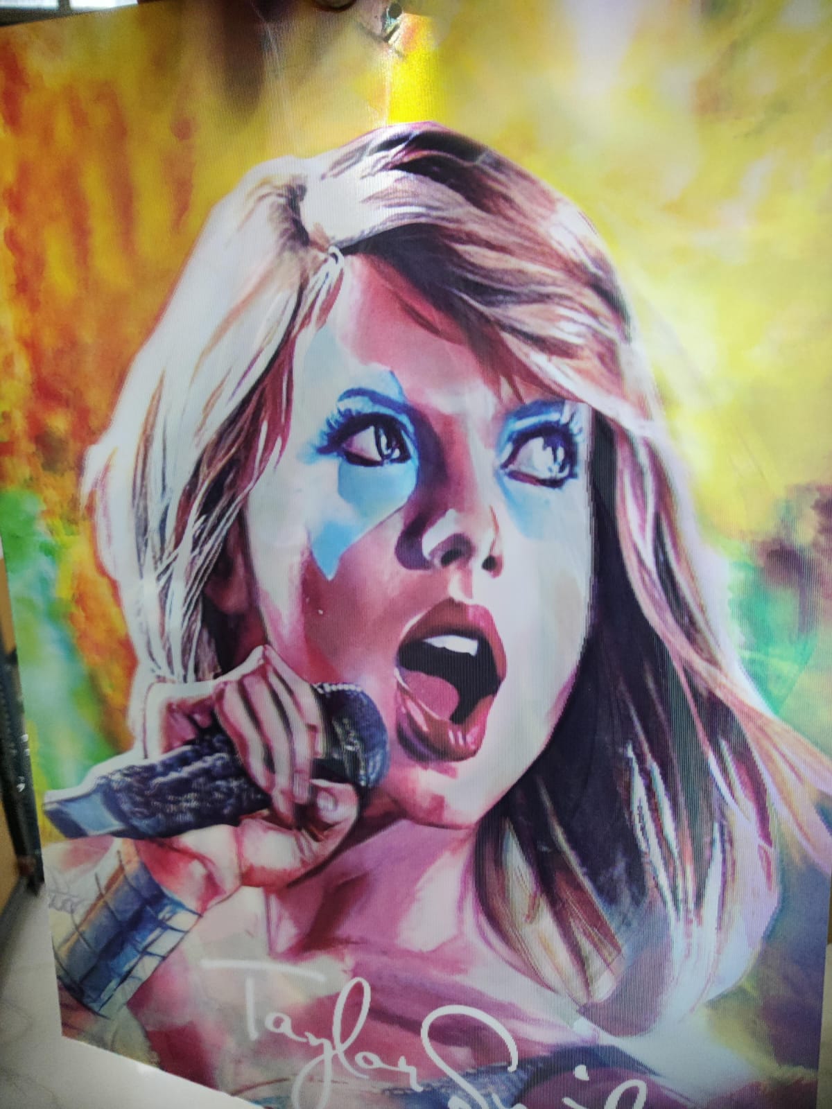 Taylor Swift Lenticular 3D Poster