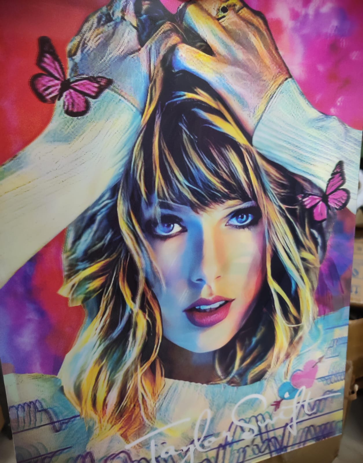 Taylor Swift Lenticular 3D Poster