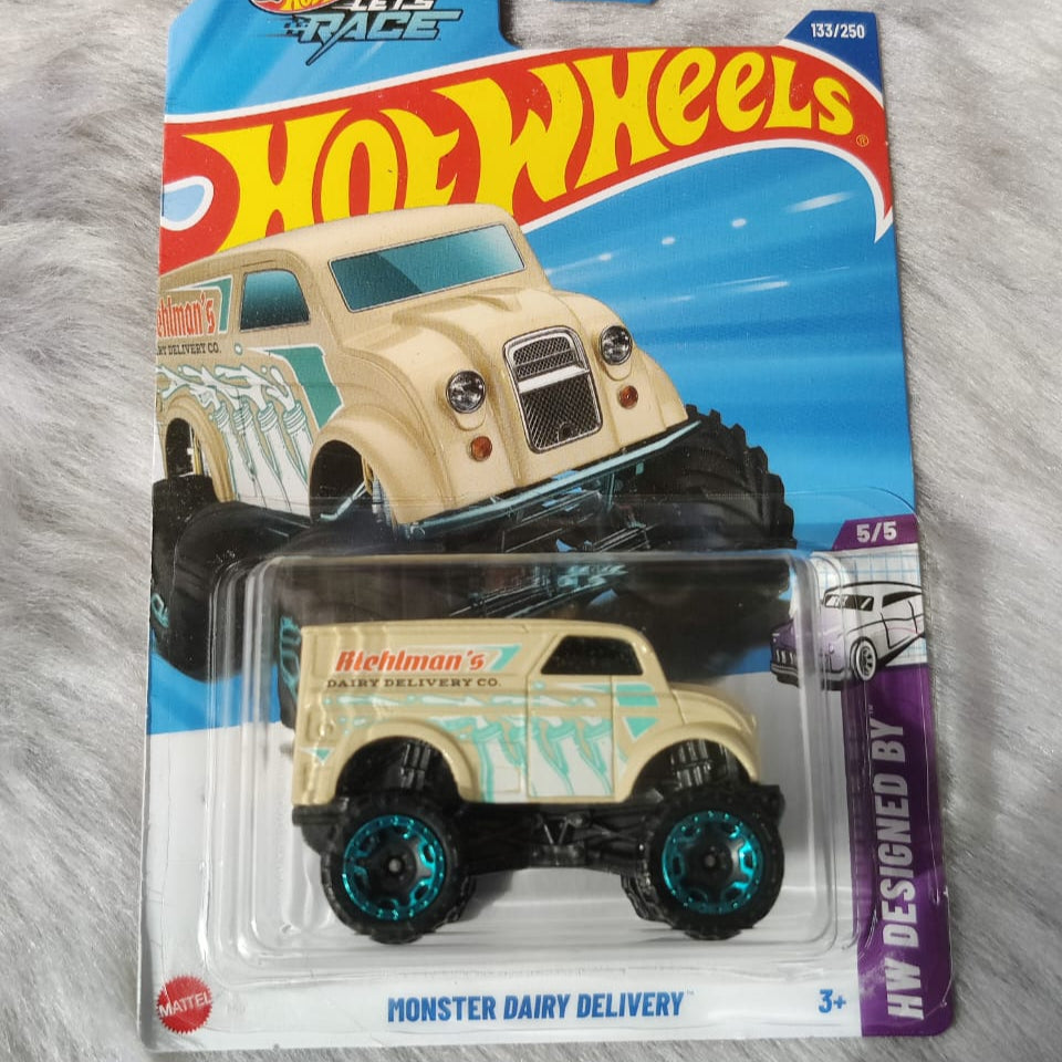 Buy Hot Wheels Imported Monster Dairy Delivery Vehicle Exclusive