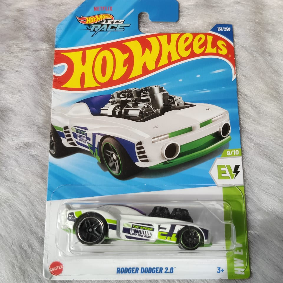 Hot Wheels Imported Rodger Dodger 2.0 Vehicle Exclusive Collection