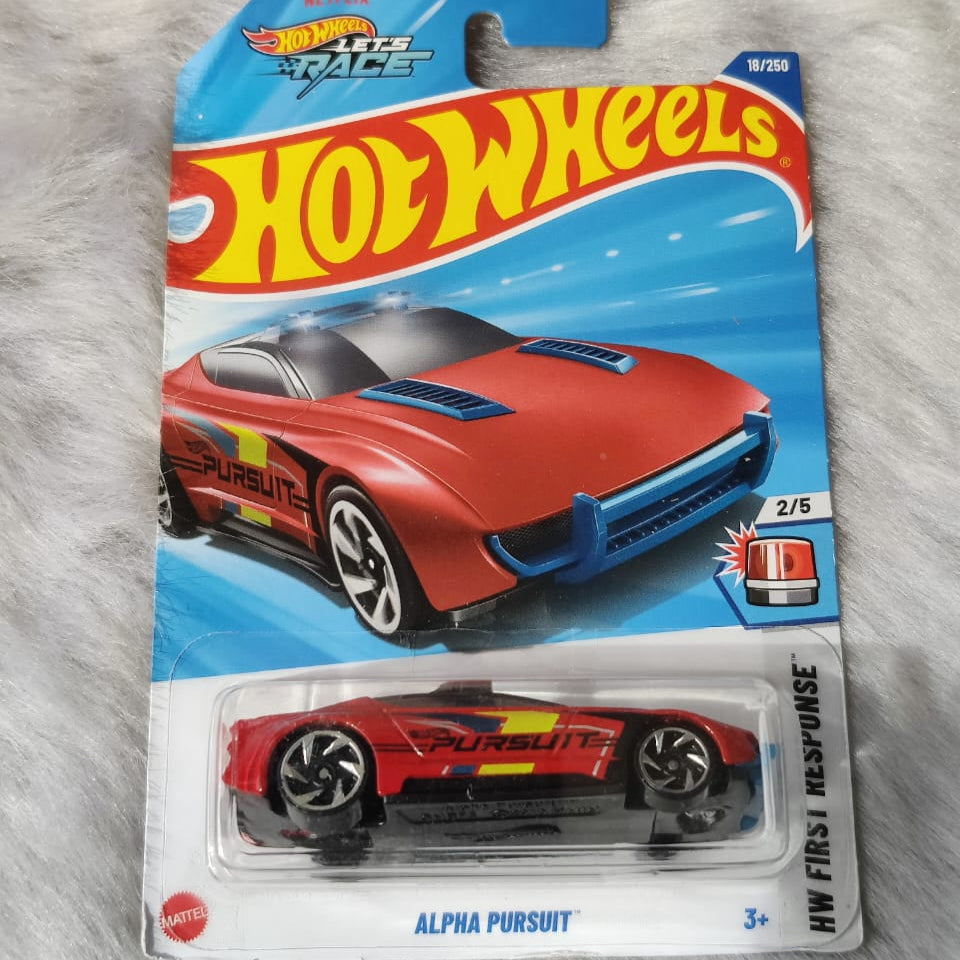 Hot Wheels Imported Alpha Pursuit Vehicle Exclusive Collection