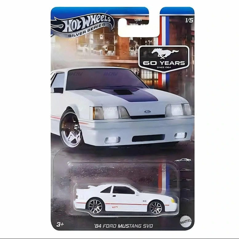 1:64 Hot Wheels Celebrations 2025 - 60 Years of Mustang Premium - Pop Culture ( Set Of 5 )
