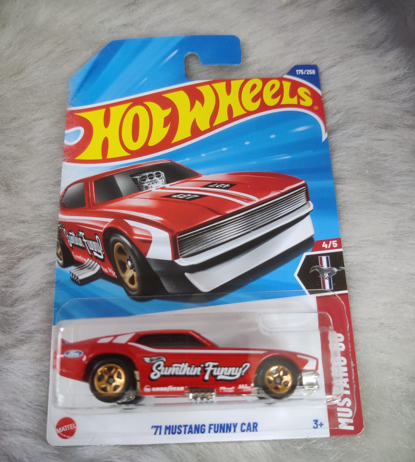 HOT WHEELS H Imported Rare Case 2025- 71 Mustang Funny Car