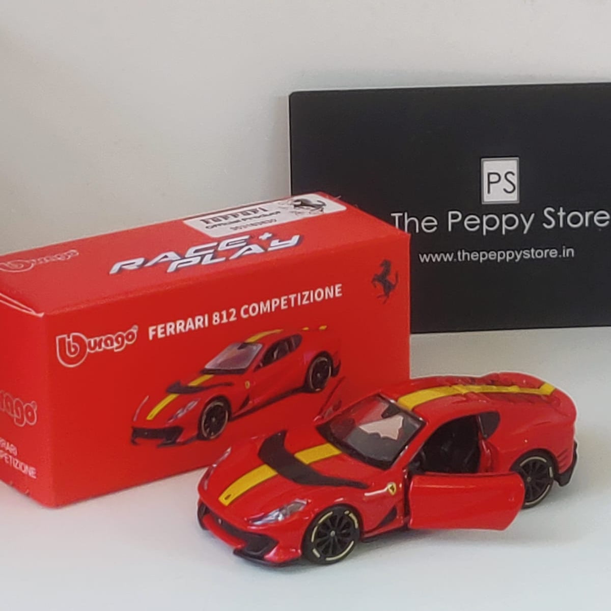 Official Bburago Ferrari 812 Competizione - 1 : 64 Diecast Scale Model