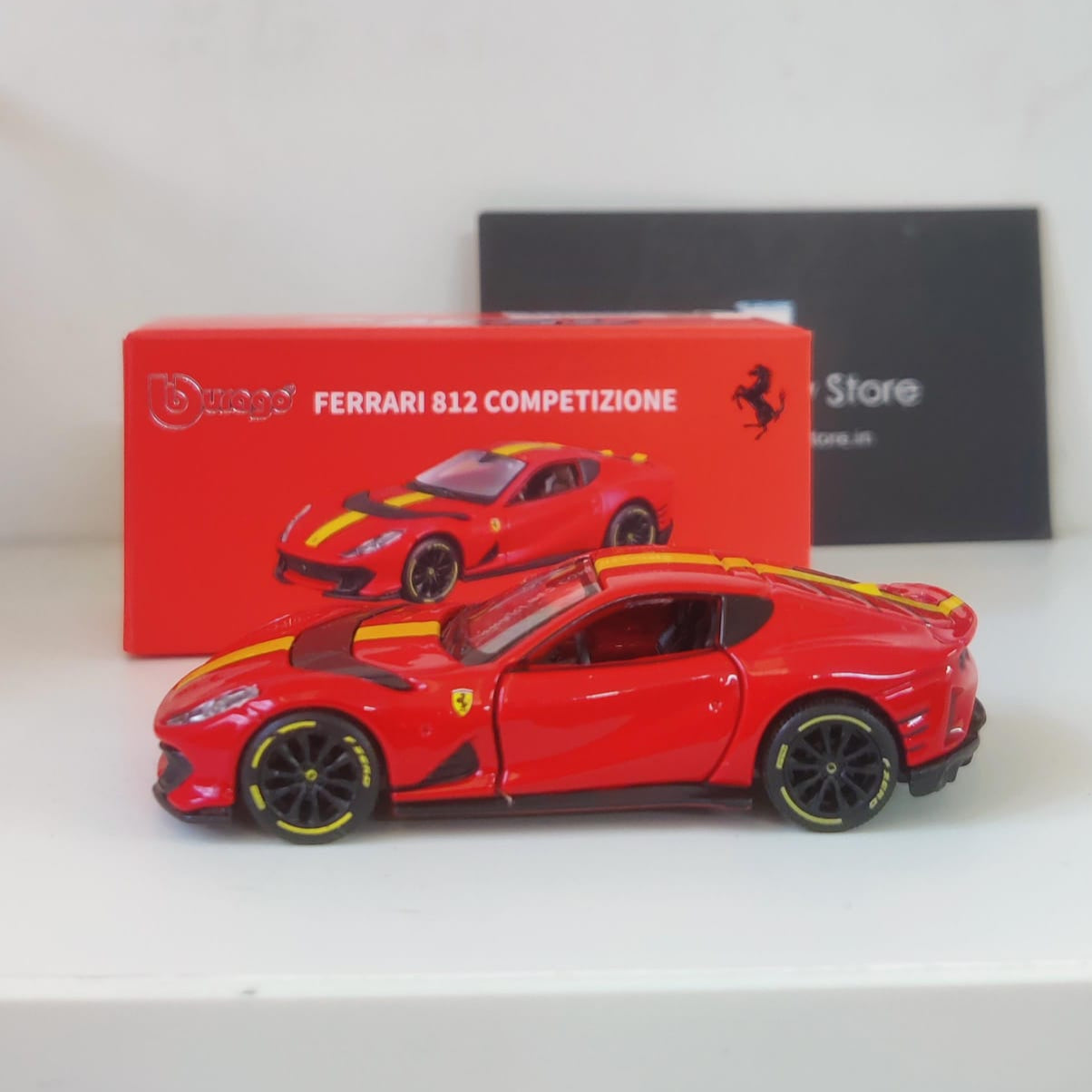 Official Bburago Ferrari 812 Competizione - 1 : 64 Diecast Scale Model
