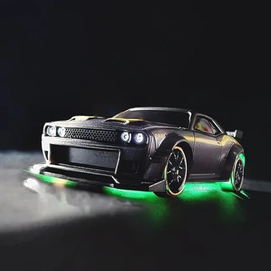 Turbo Racing 1:76 Scale C65 Drift RC Car with Gyro Mini Full Proportional Green Car (No Cod Allowed On This Product) - Prepaid Orders Only