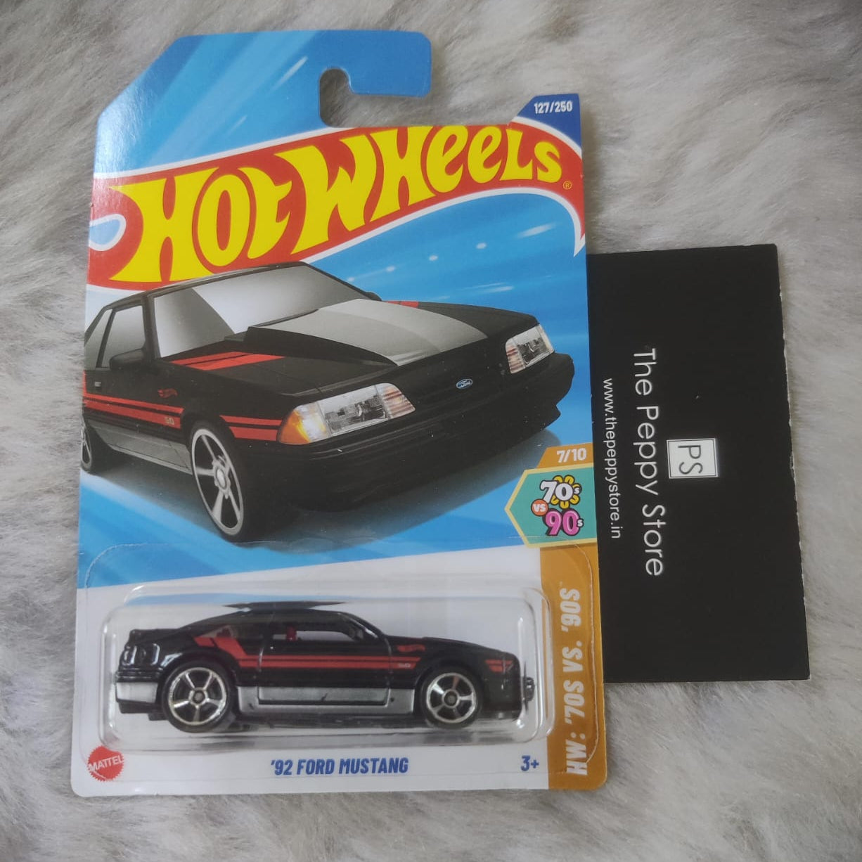 Hot Wheels Imported '92 Ford Mustang Vehicle Exclusive Collection