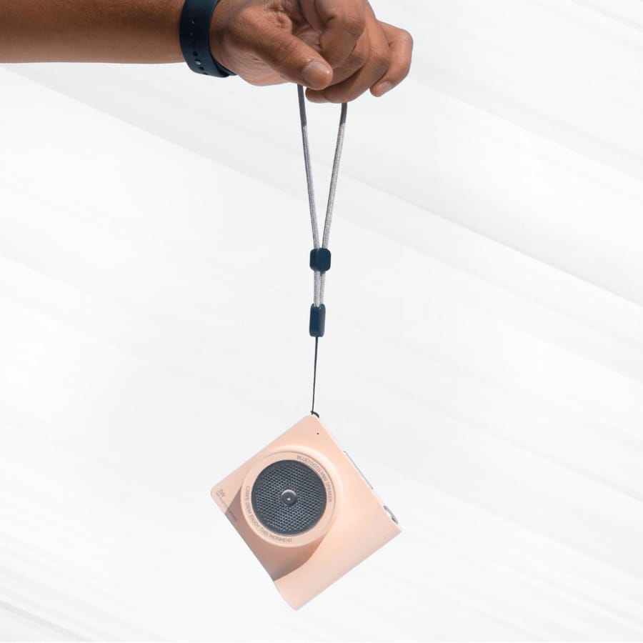 Aesthetic Camera-Shaped Wireless Bluetooth Speaker (Choose From DropDown Menu)