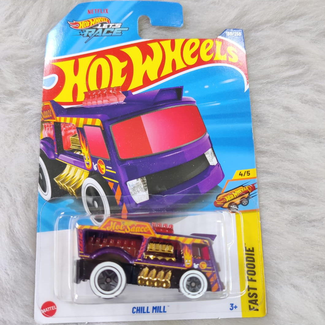 Hotwheels Imported G and H 2025 Case Vehicle Exclusive Collection - Treasure Hunt Chill Mill