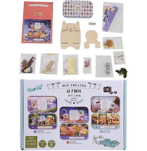 DIY Box Theatre - Starlight Amusement Park Dollhouse Miniature Kit