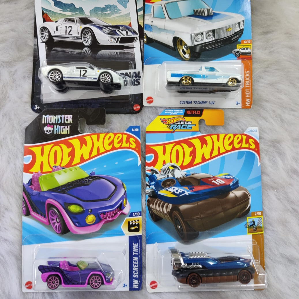 Hot Wheels Combo Indian and Imported Cars - Set Of 4