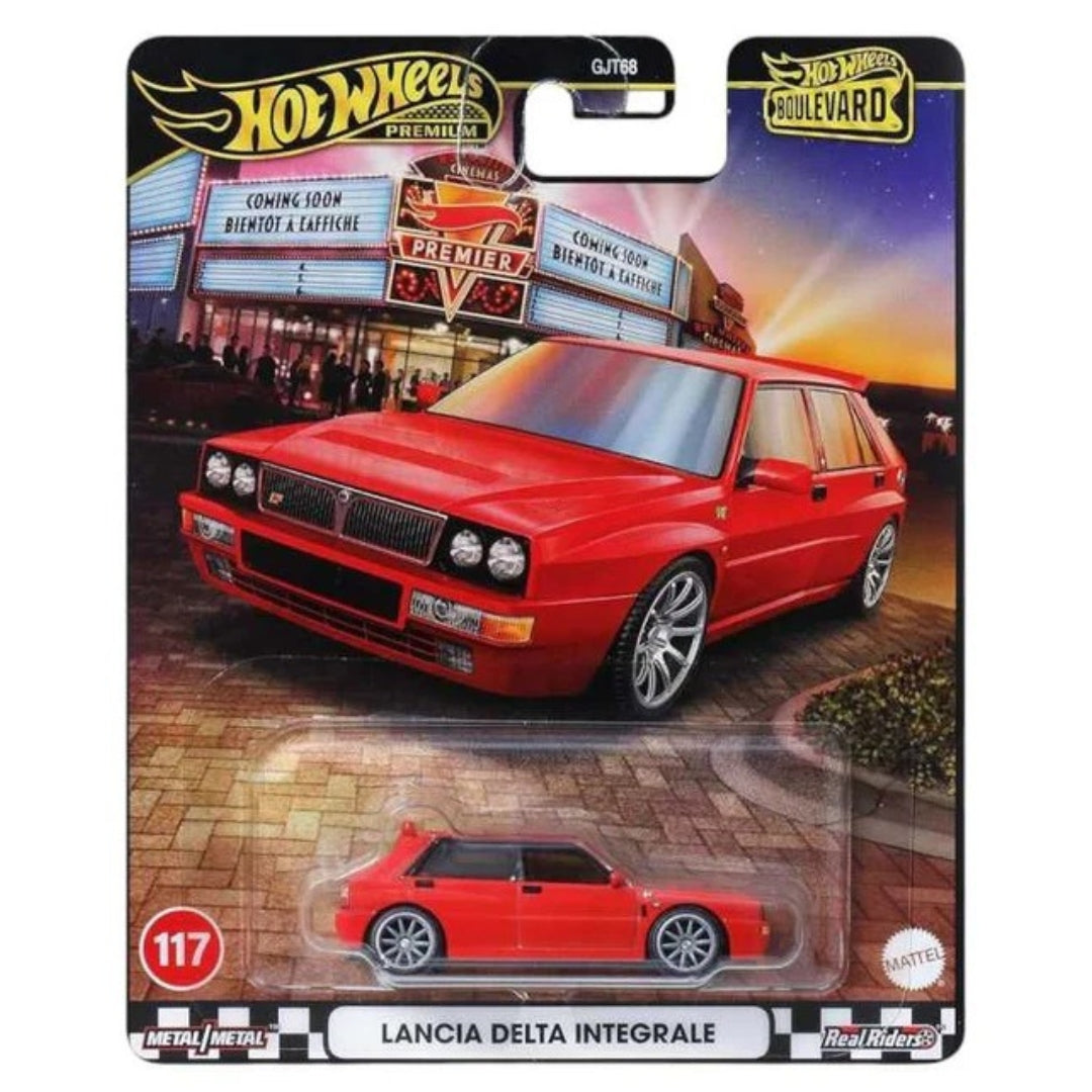 Hot Wheels Premium Imported 2025 Boulevard Exclusive Collection - Lancia Delta Integrale