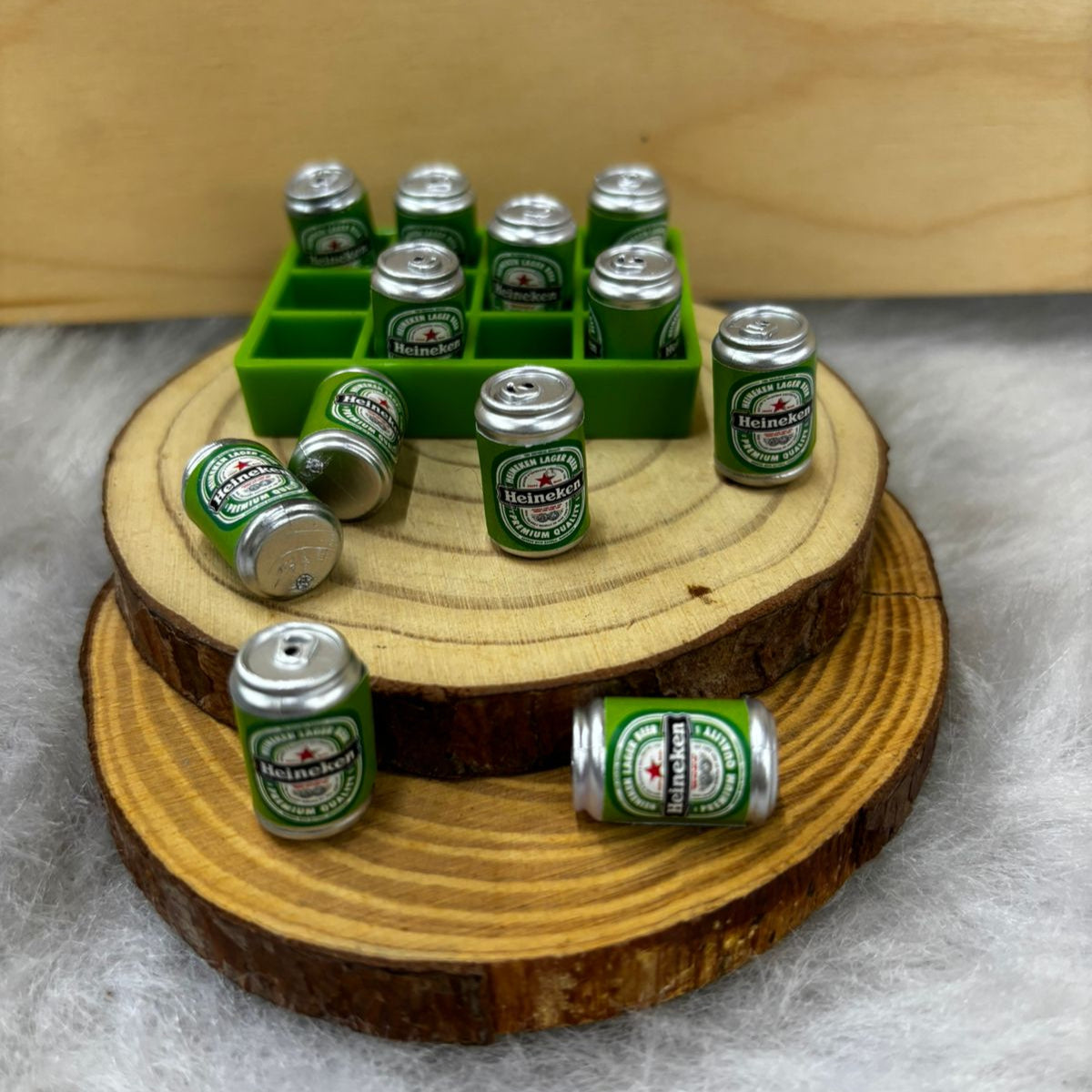 Heineken Pack of 12 pcs Miniature Showpiece