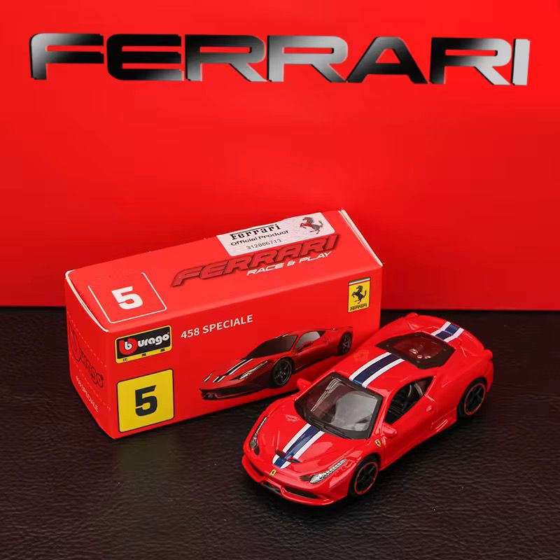 Official Bburago 458 Speciale - 1 : 64 Diecast Scale Model