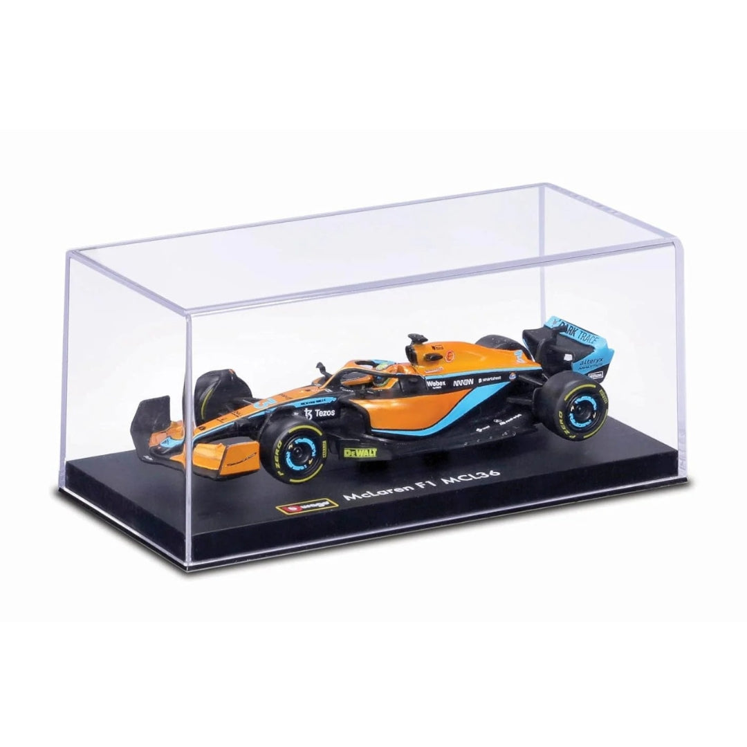 Bburago - 1/43 Diecast Scale Model - Australian Grand Prix McLaren Formula 1 Team 2022 MCL36 #3 Daniel Ricciardo