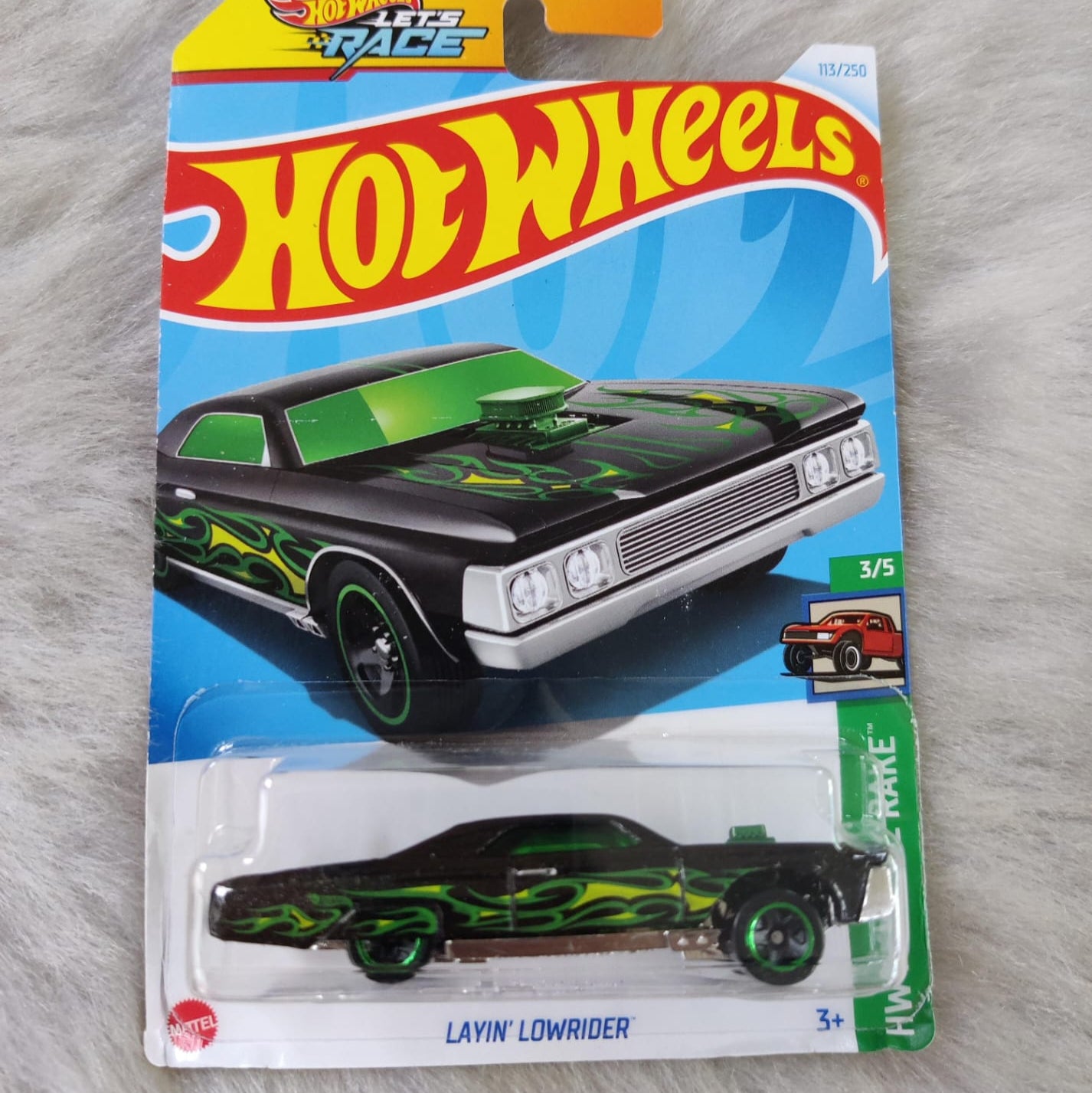 Hot Wheels Imported Rare Vehicle Collection - Layin' Lowrider