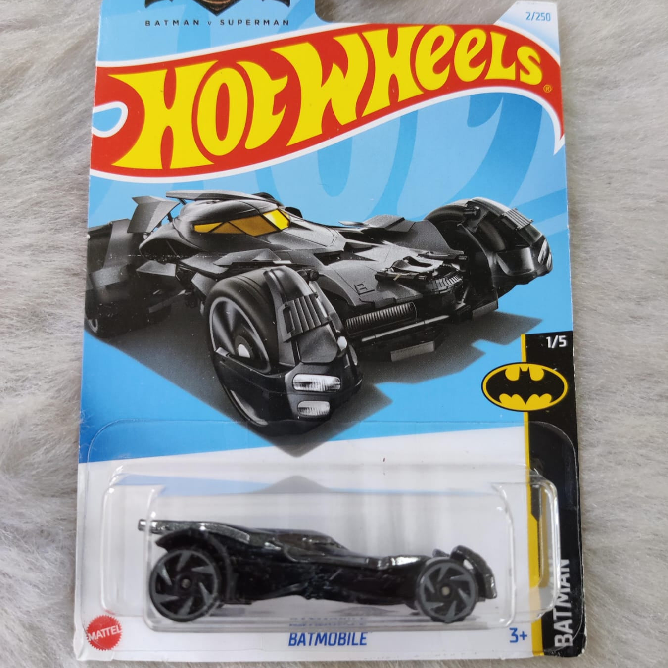 Hot Wheels Imported Super Rare Vehicle Collection - Batman Vs Superman Batmobile