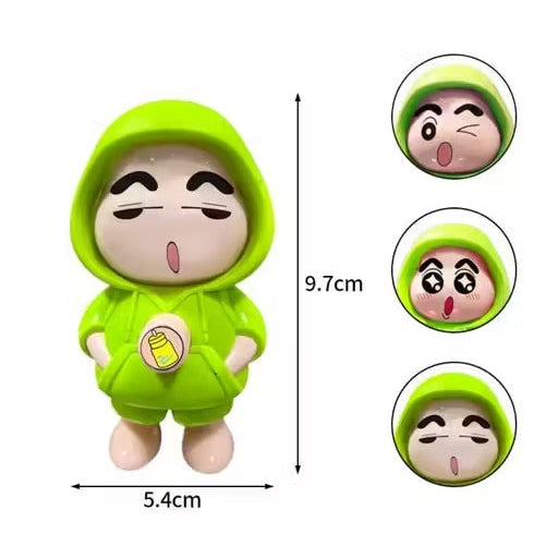Shinchan Mood Swing Keychain - Green