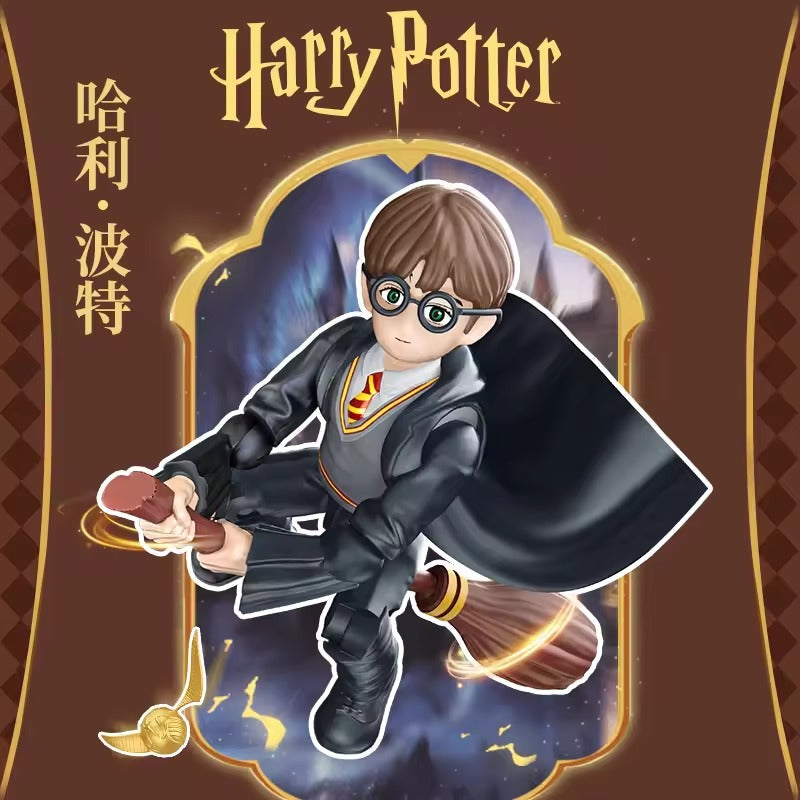 Official Harry Potter 3D DIY Figure Series - Set Of 4 Building Block Kit Toy Decoration - No Cod Allowed On this Product - Prepaid Orders Only