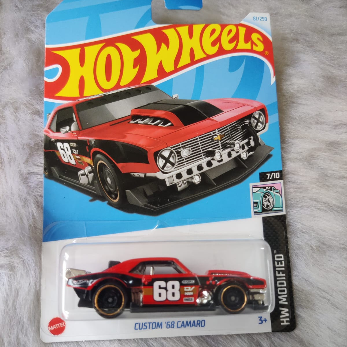Hot Wheels Imported Rare Vehicle Collection - C Case - Custom '68 Camaro