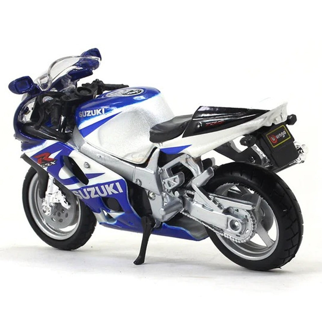 Bburago - 1 : 18 Diecast Scale Model - Official Licensed Product - Suzuki GSX R750