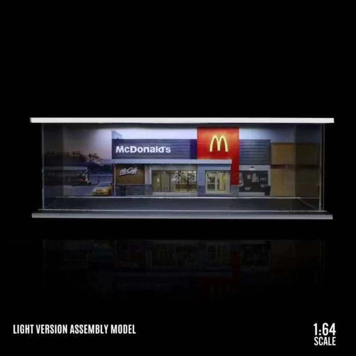 Diorama With Lights for 1:64 Diecast Models (No Cod Allowed On This Product) - Prepaid Orders Only