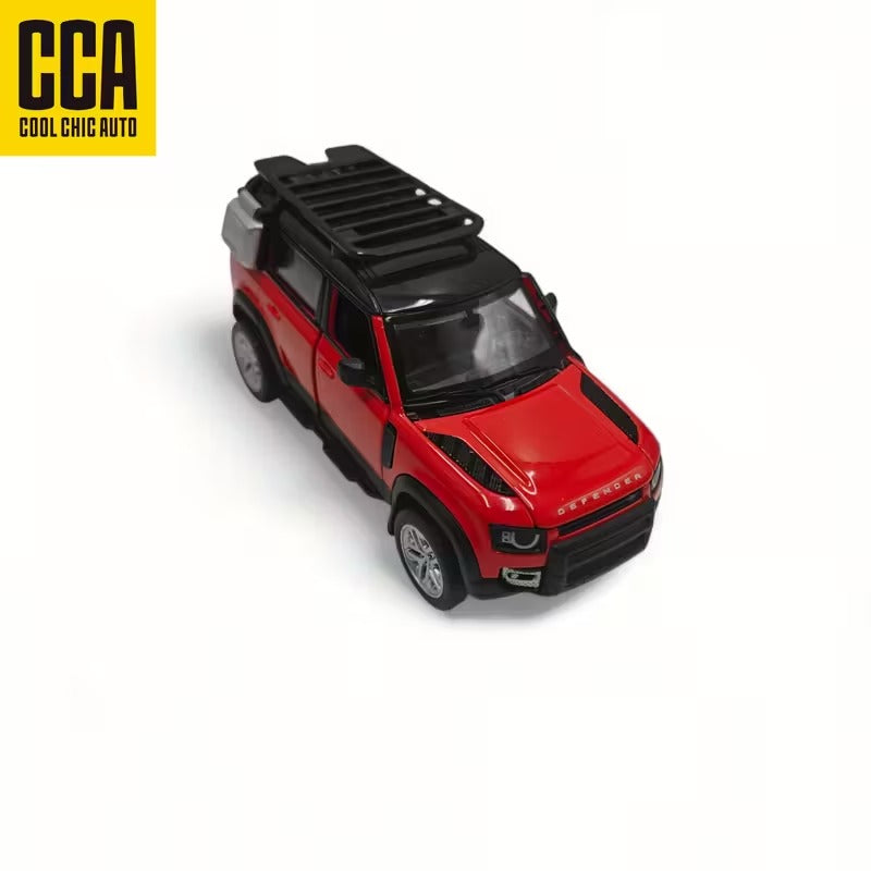 Scale 1 : 43 Official Licensed CCA Cool-Chic Auto 2-In-1 Land Rover Defender 110 Diecast Metal Model Car