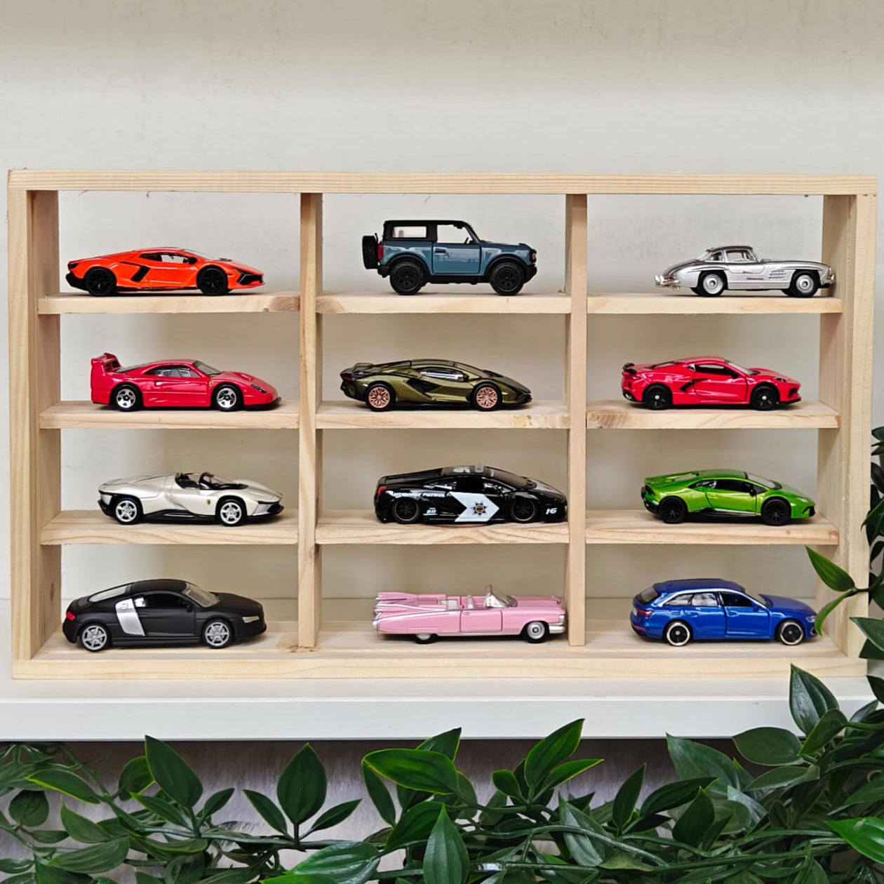 Wooden Hot Wheels Diecast Organizers ( No cars Included )