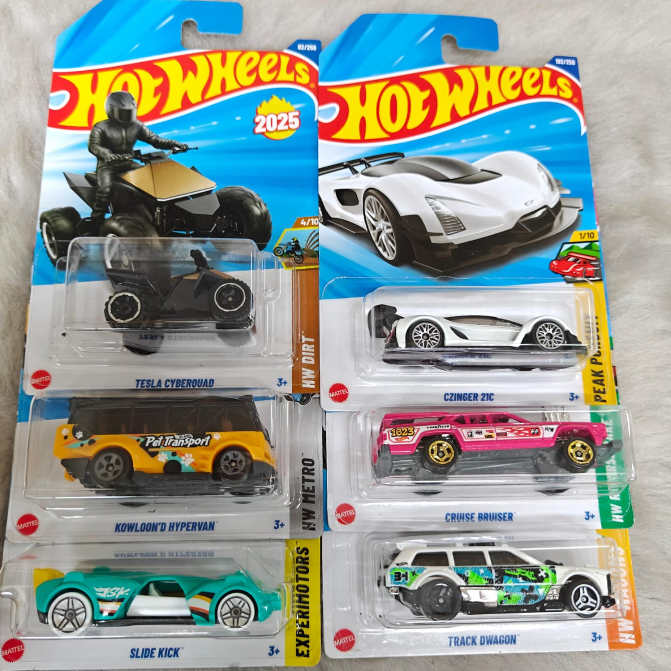 Hot Wheels Combo - Set Of 6