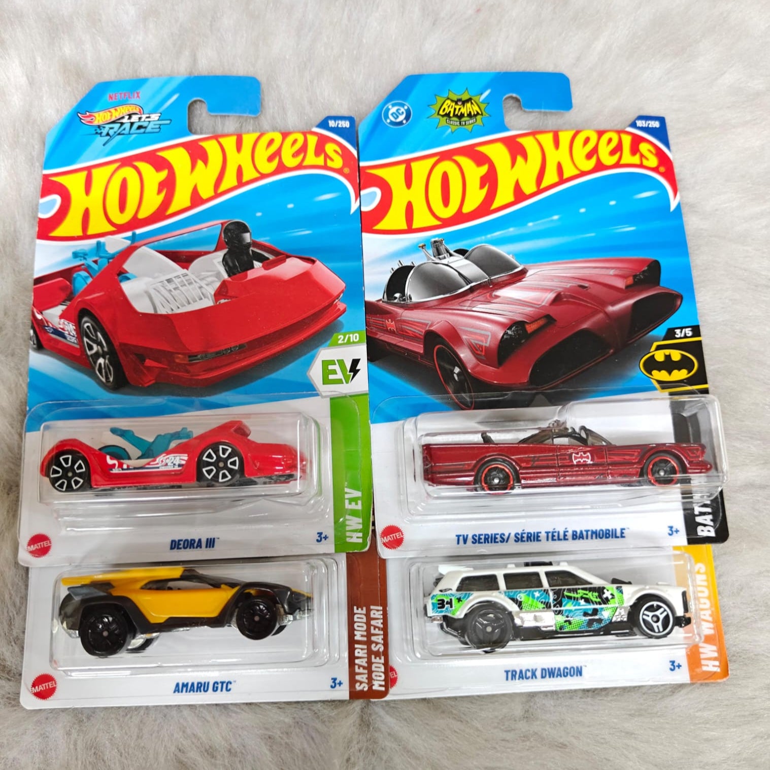 Hot Wheels Combo - Set Of 4