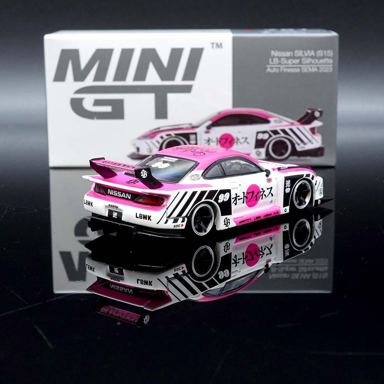 Mini GT Code 781 Nissan LB S15 Auto Finesse SEMA 2023