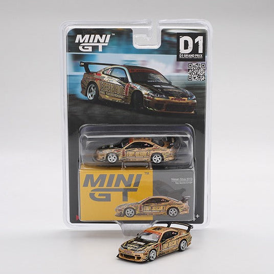 Imported Mini GT Code 714 Nissan Silvia (S15) Top Secret D1GP